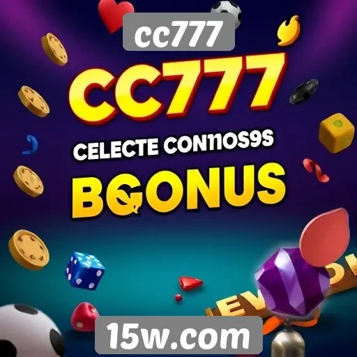 novidades de bônus e promoções no site cc777