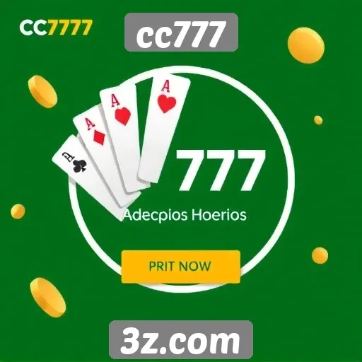 Plataforma cc777 apresenta promoções atraentes