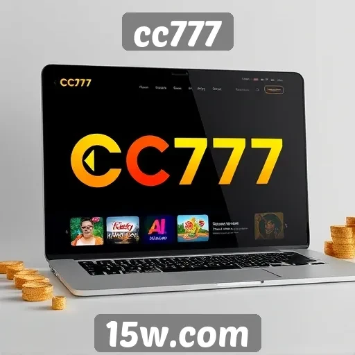 Evolução do design do site cc777 nos últimos anos