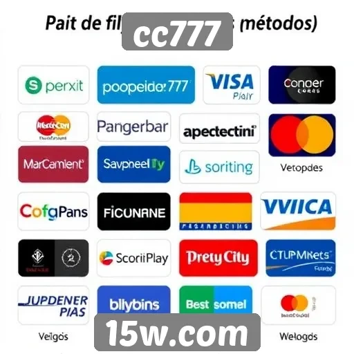 Diversificação de métodos de pagamento no cc777